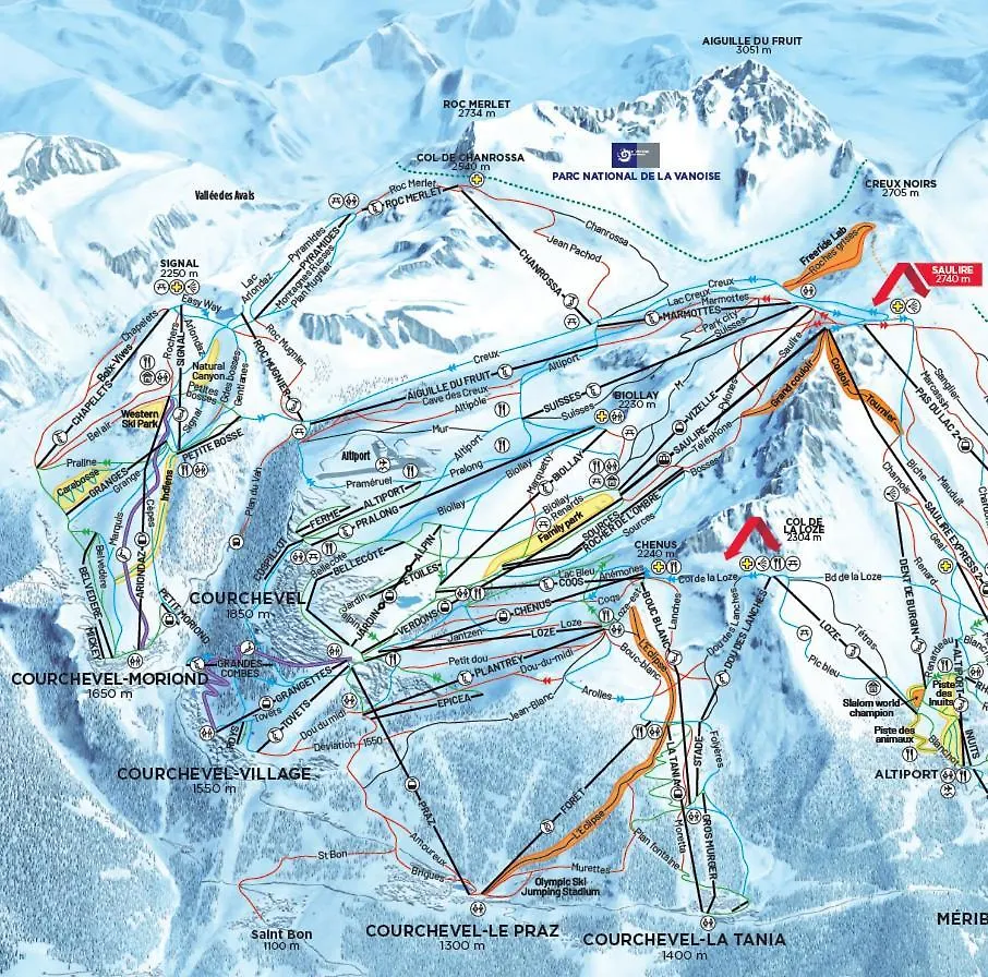 40M2 - Ski Aux Pieds - La Tania - Parking Couvert